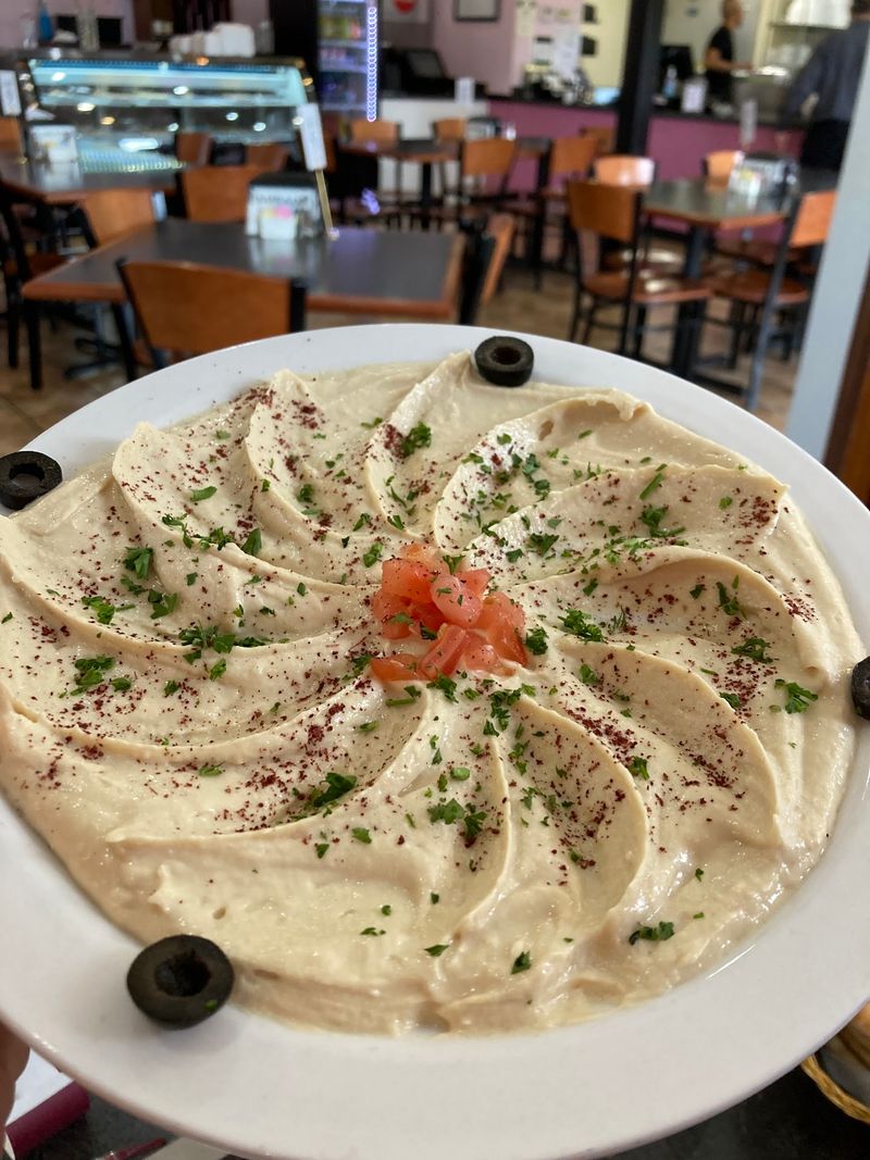 Free Hummus And Bread Start Things Off Right