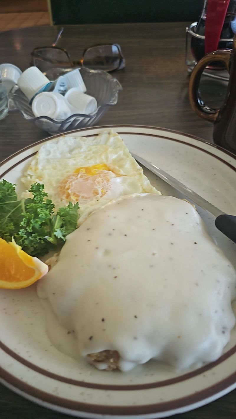 The Chicken Fried Steak That Takes Over Half The Plate
