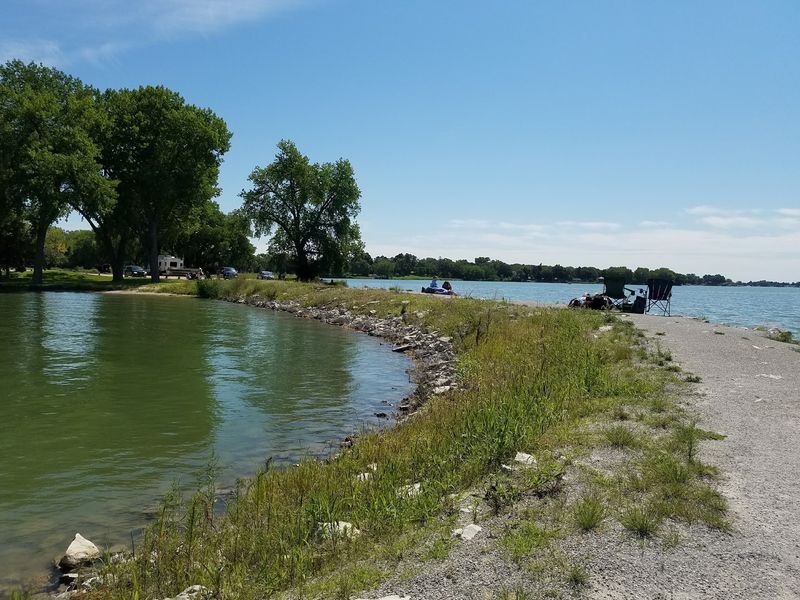A Reservoir Just South of North Platte