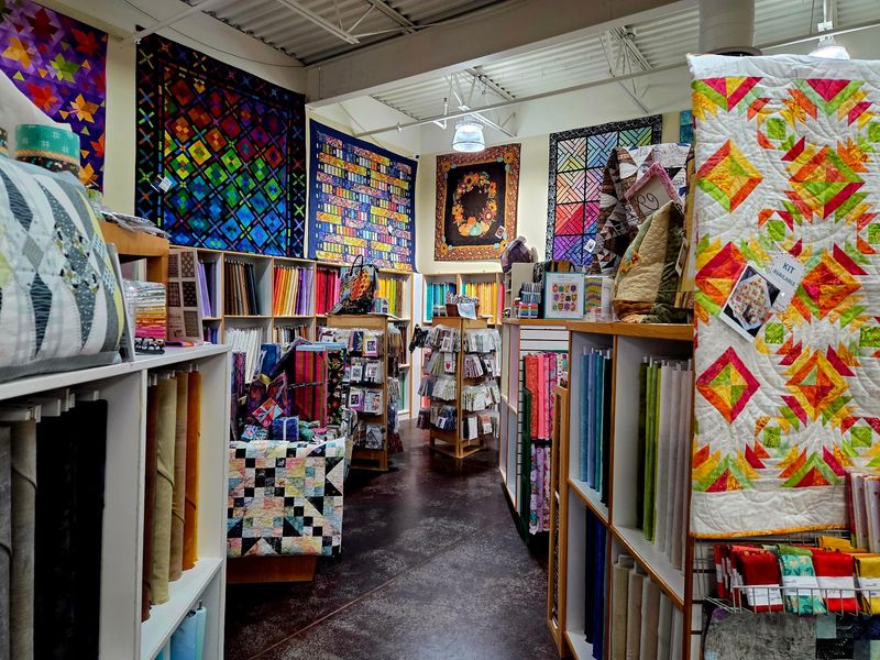 Finished Quilts Overhead
