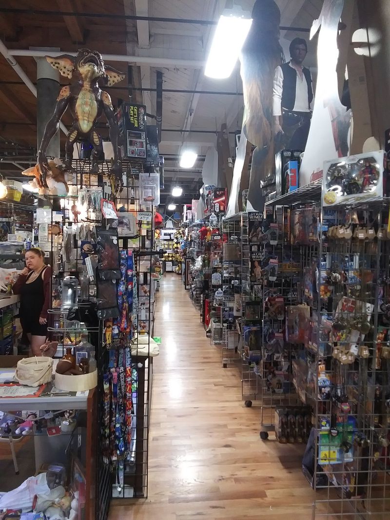 A Horror Corner And Halloween Props All Year Long