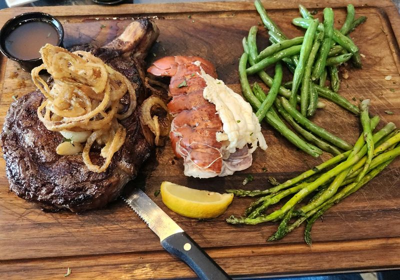 The Wood Fire Is Where The Steaks Earn Their Wings