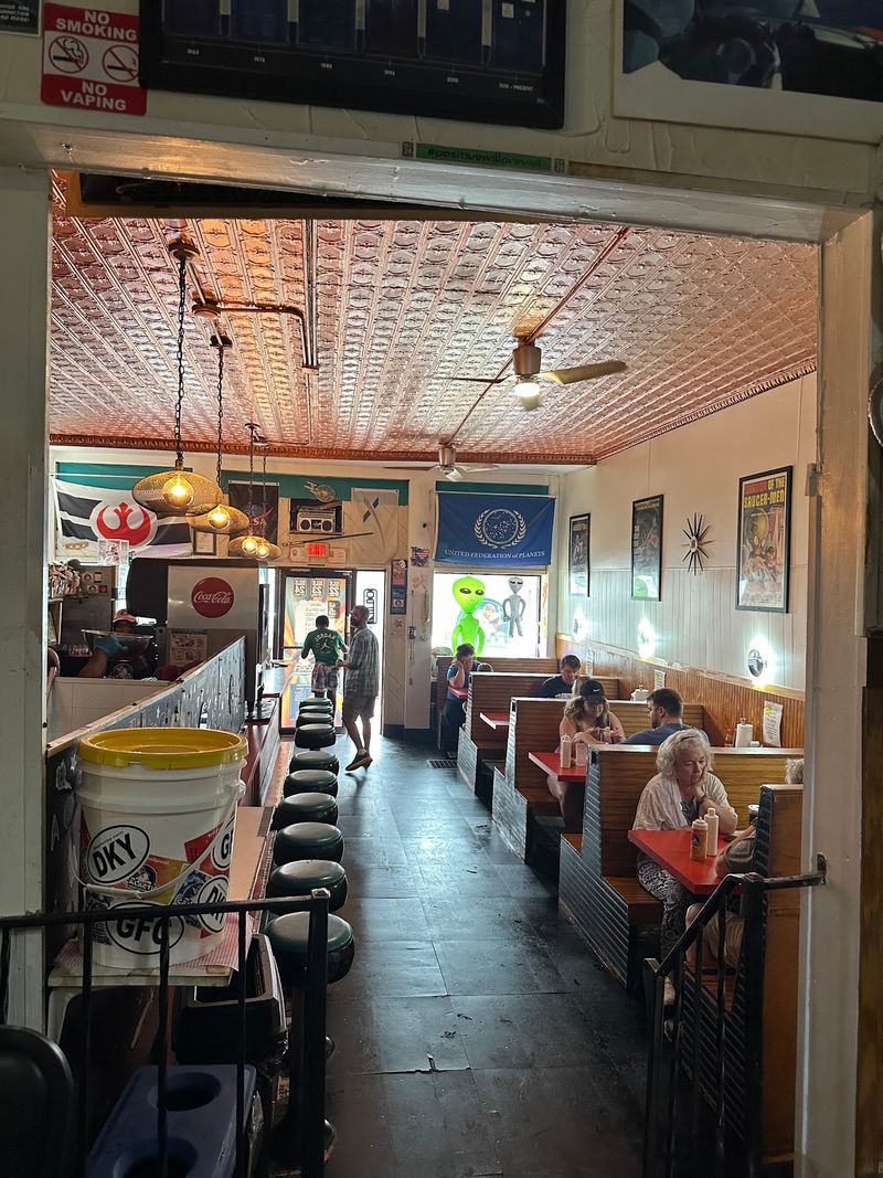 Retro Space Vibes With A Chili Parlor Past