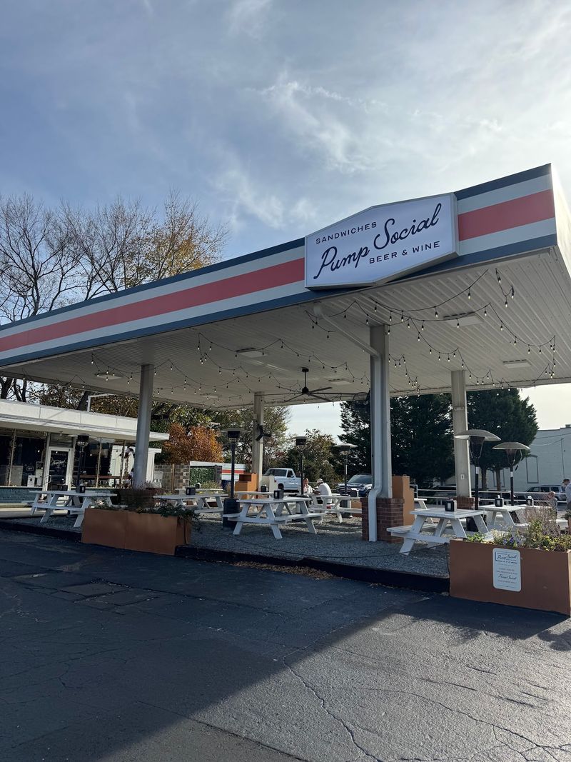 This North Carolina Restaurant Inside An Old Service Station Just Caught Michelin's Attention - Decor Hint Check The Calendar Before You Head Downtown