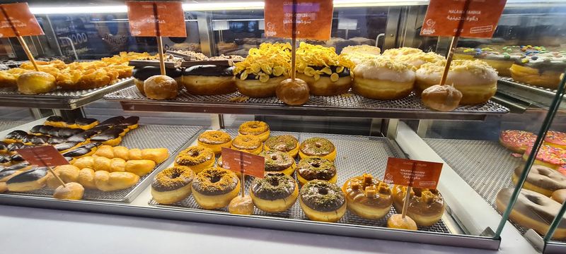 Atmosphere Built Around the Pastry Case