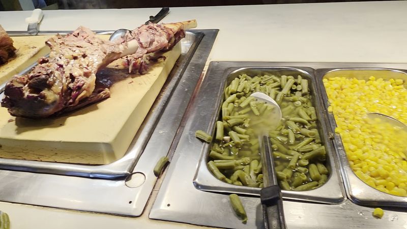 Prime Rib Gets Carved Thick Under A Heat Lamp At This Florida Buffet Every Single Night - Decor Hint Leg Of Lamb Steals The Whole Show