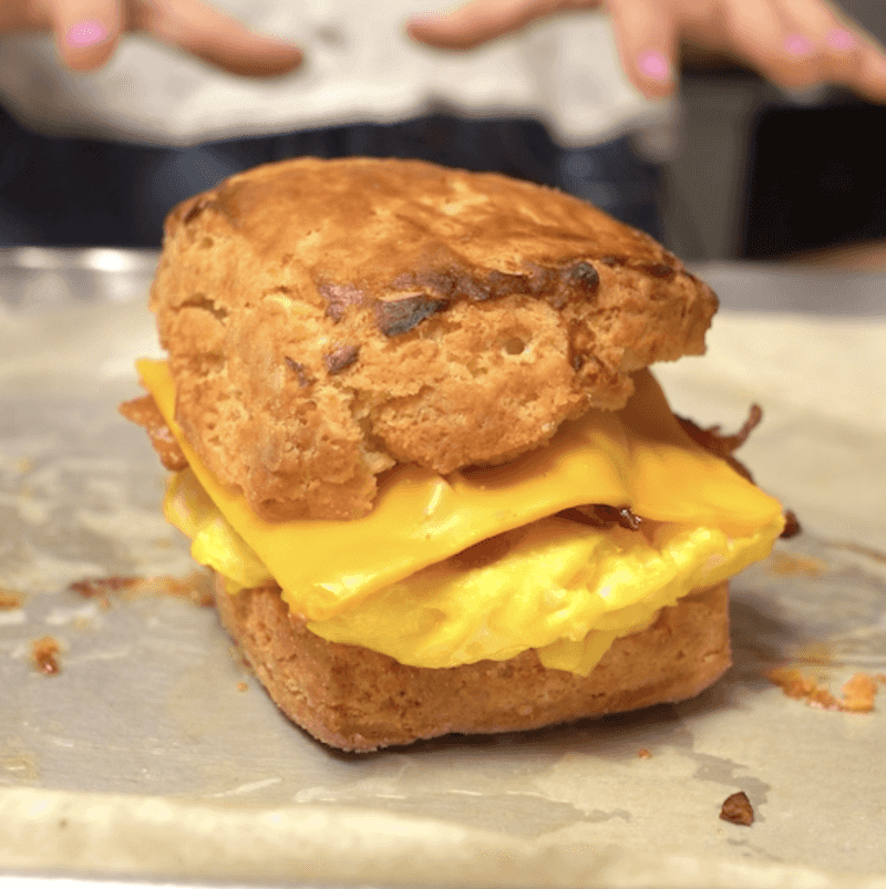 Biscuits Big Enough To Need Two Hands
