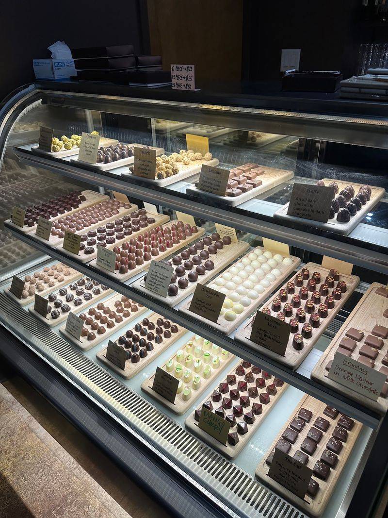 The Chocolate Bar In South Carolina That Makes Ordinary Desserts Feel Forgettable - Decor Hint Little Jewels Behind The Glass