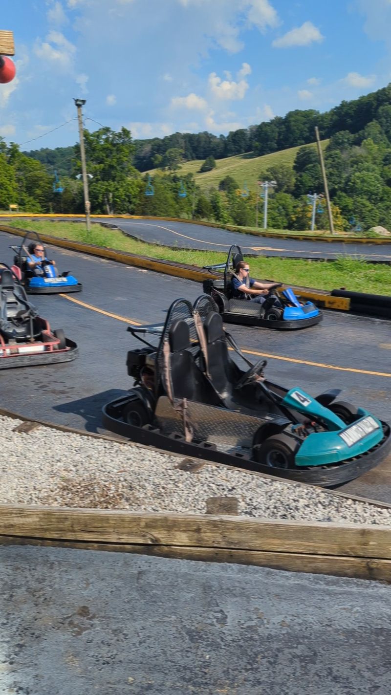 Burn Rubber On A Twisty Go-Kart Track