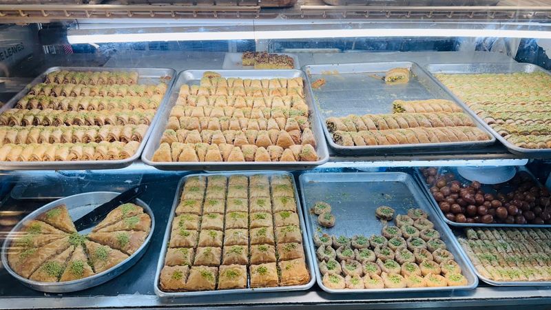Baklava Leads A Dessert Case Full Of Sticky Temptations