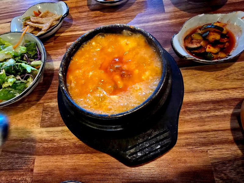 This Colorado Korean Restaurants Is Worth Going Out Of Your Way To Find - Decor Hint Start With A Bubbling Stone Pot