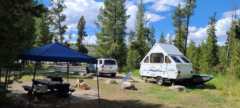 9 Idaho Dark Sky Spots Where The Milky Way Shows Up Over Your Campsite On Clear Nights - Decor Hint Mountain View Campground