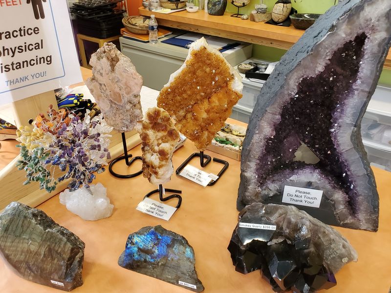 Can A Michigan Bead Store Really Be So Huge That Jewelry Makers Need A Map? - Decor Hint Stones, Fossils, And Petoskey Pride