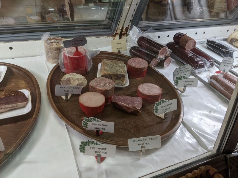 Steaks Get Cut To Order Behind The Glass Counter At This Nebraska Butcher Shop Open Since 1909 - Decor Hint Old-World Recipes Still Rule This Cooler