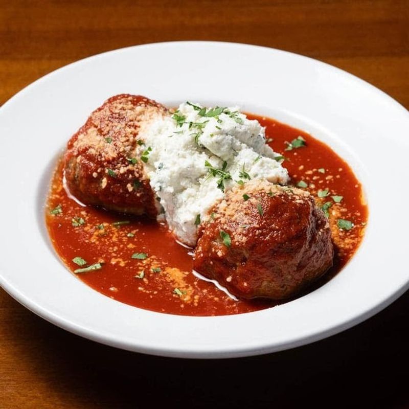 Start With Ricotta Meatballs And Sicilian Rice Balls