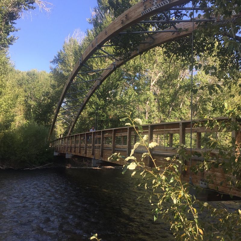 Bow Bridge In Hailey
