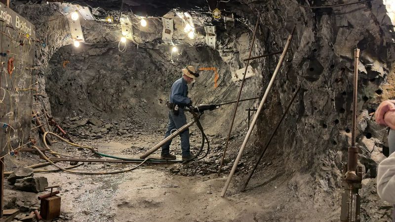Idaho's Silver Valley Has A Mine Tour That Takes You Underground On A Trolley - Decor Hint Air-Powered Drills And Rumbling Demos