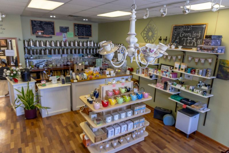 Over 400 Kinds Of Loose Tea Fill Glass Jars Along The Walls Of This Nebraska Shop - Decor Hint Menus That Change With The Nebraska Seasons