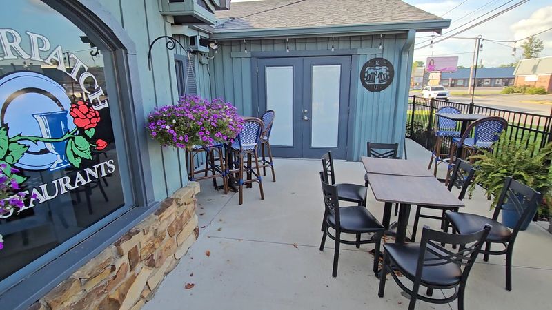 A Patio, A Fireplace, And Nacho Night