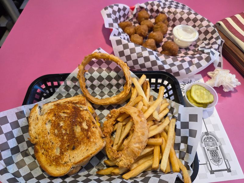 Florida's Oldest Diner Serves Its Famous Milkshake Out Of A 1932 Rail Car - Decor Hint The Black Bottom Will Confuse You In The Best Way