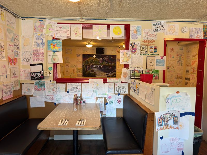 Crayons, Doodles, And Diner Art
