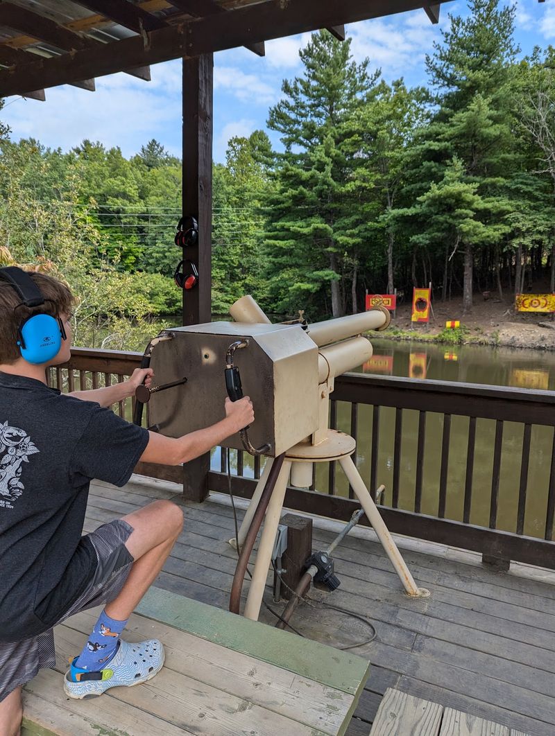 This North Carolina Apple Orchard Was Just Voted One Of The Best In America - Decor Hint The Apple Cannon Lets Visitors Take Aim Across The Farm