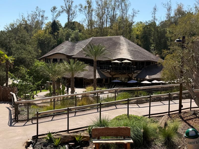 This California Restaurant Lets You Eat Just Steps Away From Elephants At The San Diego Zoo Safari Park - Decor Hint Plan Ahead So The Elephants Don't Eat Without You