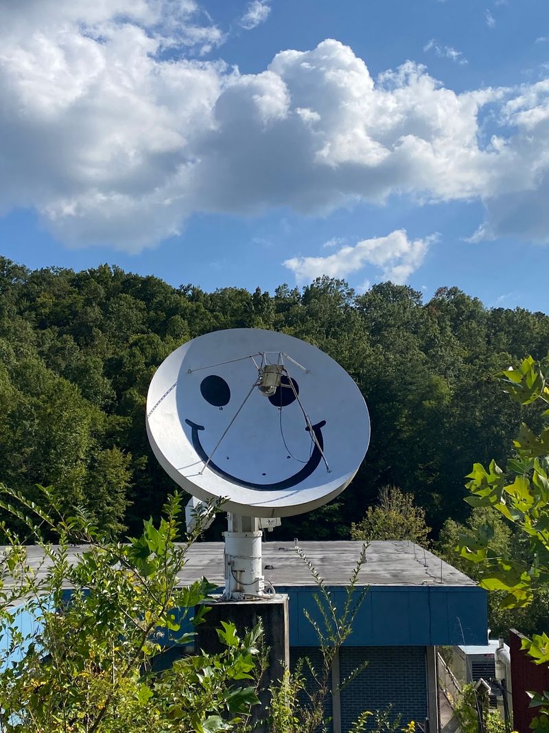 Look For The Smiley Face Painted For Soviet Satellites Passing Overhead