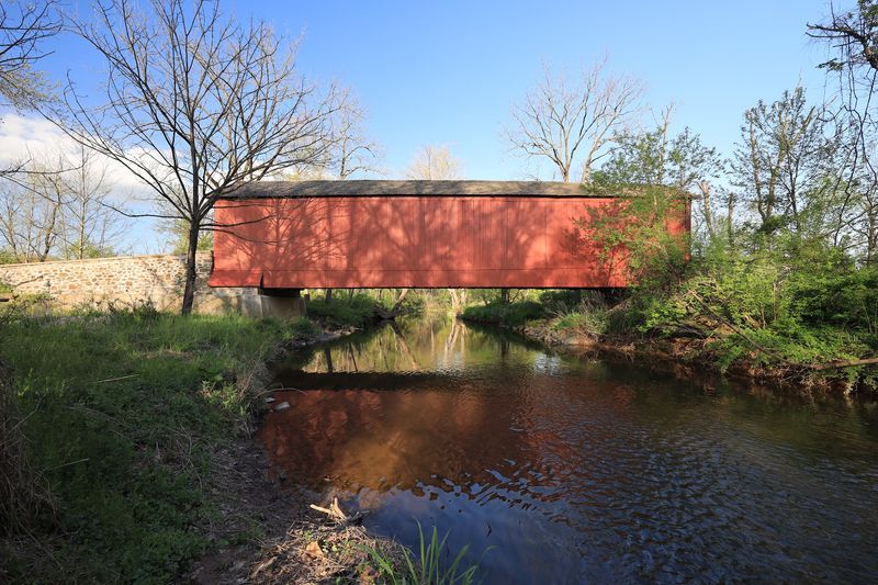 Historic Van Sandt Covered Bridge