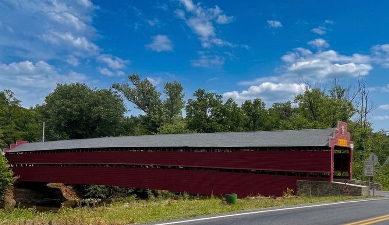 Historic Dreibelbis Station Covered Bridge