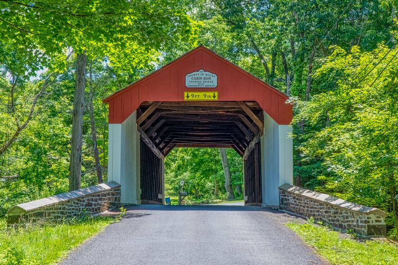 Historic Cabin Run Covered Bridge