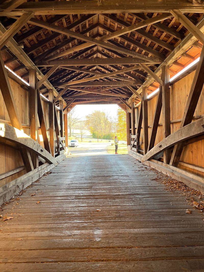 Historic Poole Forge Covered Bridge