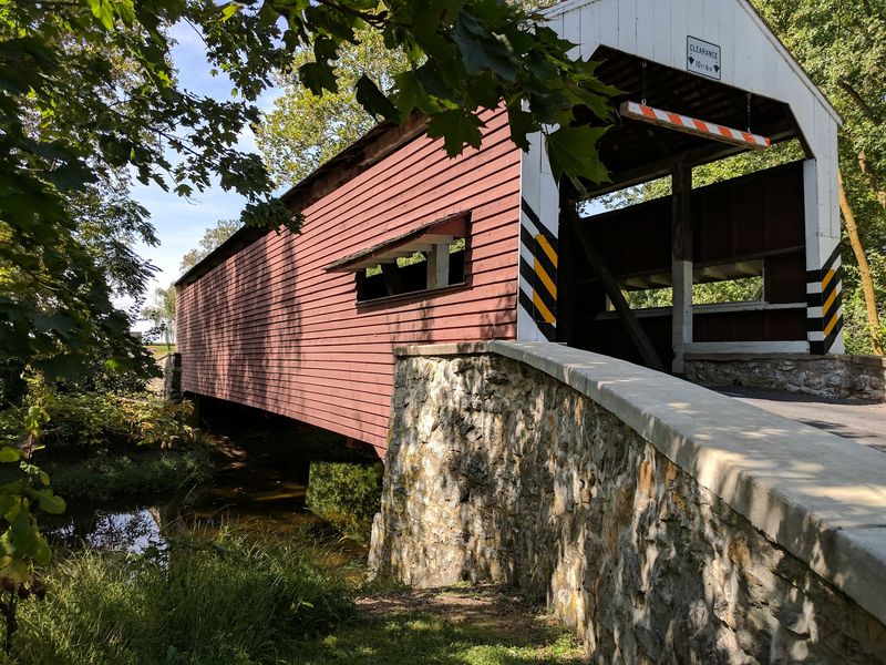 Historic Shenck's Mill Covered Bridge
