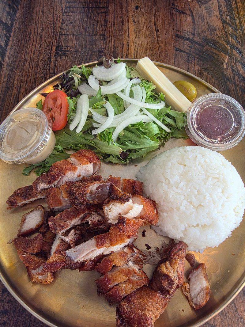 This Tiny Georgia Filipino Restaurant Earned A Michelin Award For Its Incredible Home-Style Cooking - Decor Hint The Pork Adobo Alone Could Justify The Trip