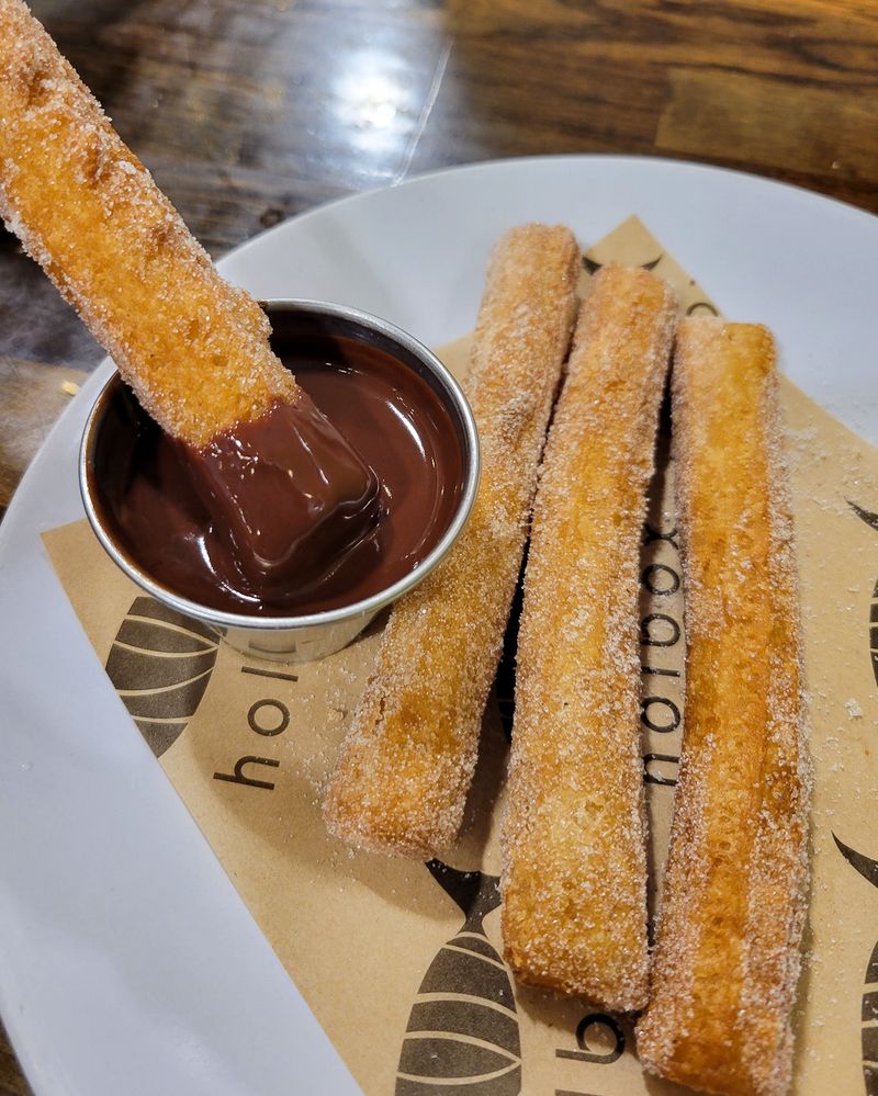 Save Room For Churros And Chocolate