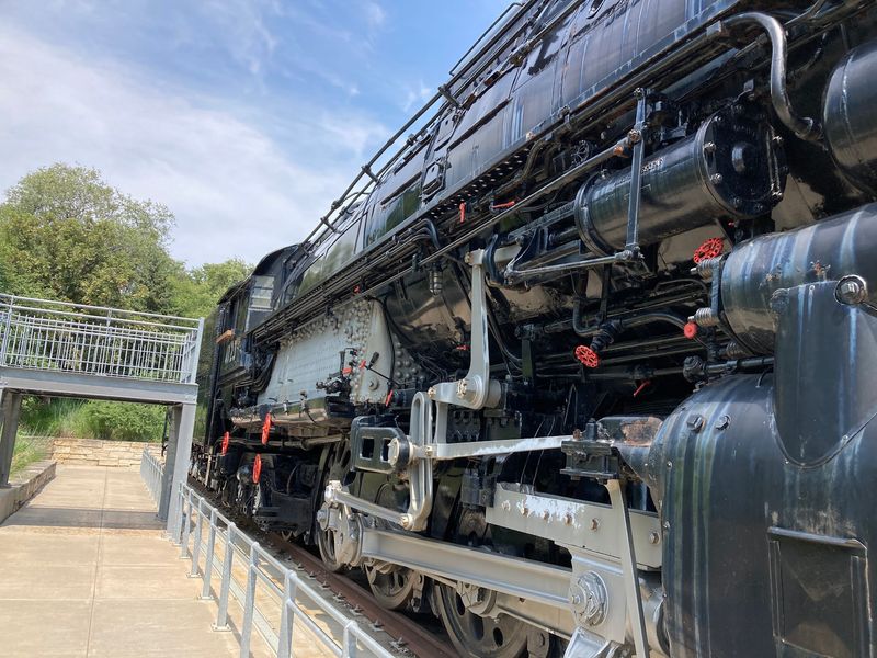Every Train Fan Gets Close To The World's Largest Steam Locomotive Sitting In A Nebraska Park - Decor Hint Why This Steel Giant Deserves A Spot On Your Nebraska List