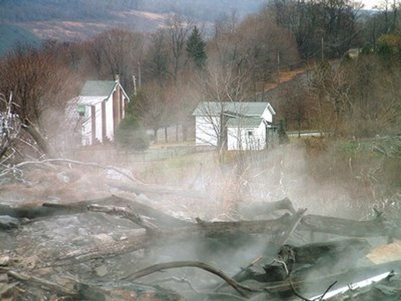 Steam Rising Where Nobody Lit A Match