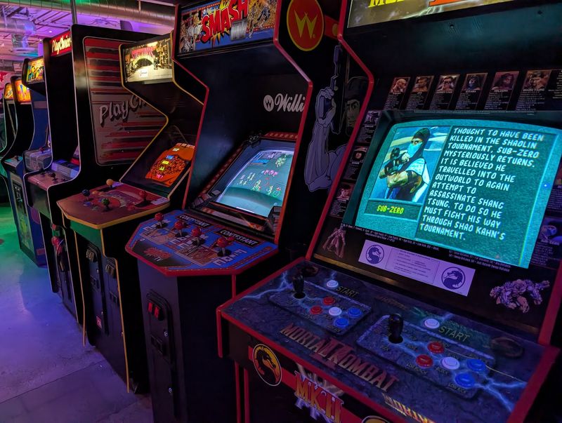 This Idaho Arcade Trades Quarters For One Entry Fee And Unlimited Play On Classic Games And Pinball - Decor Hint The Classic Cabinet Lineup Reads Like a Greatest Hits Album