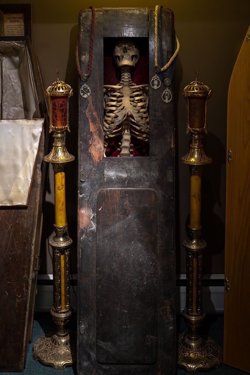 This Michigan Museum Has A Petrified Fairy, Chupacabra Skull, And Thousands Of Strange Little Treasures - Decor Hint Old Funeral Home Tools Tell A Surprisingly Fascinating Story