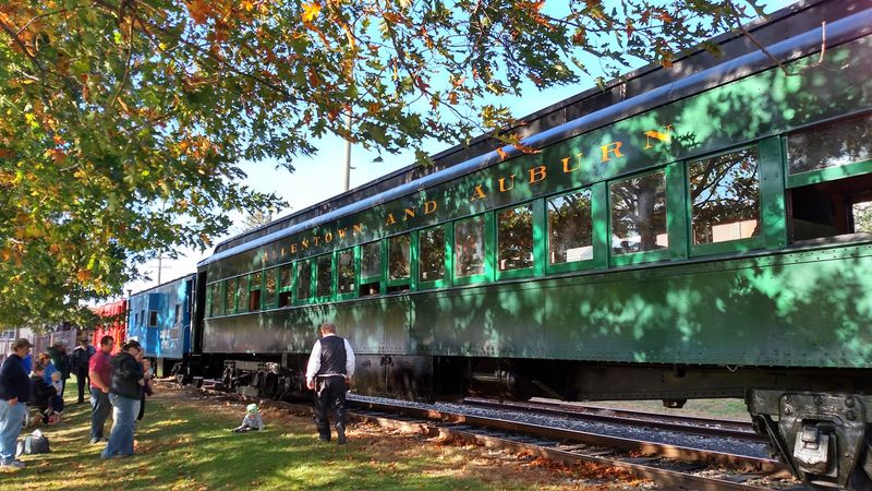 Pennsylvania's Magical Christmas Train Brings Santa To Every Child With Hot Chocolate And A Story - Decor Hint Velvet Seats, Open Windows, And A Caboose