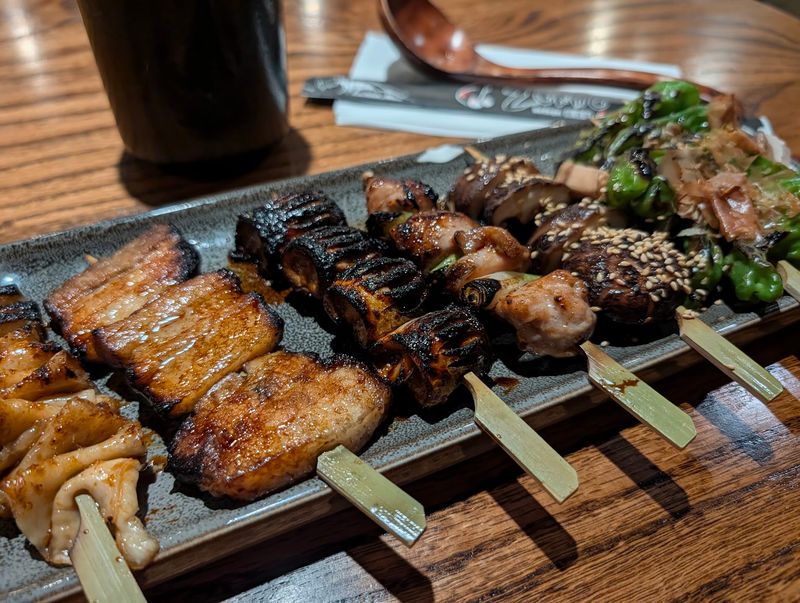 Skewers From The Robata Grill Steal Plenty Of Attention