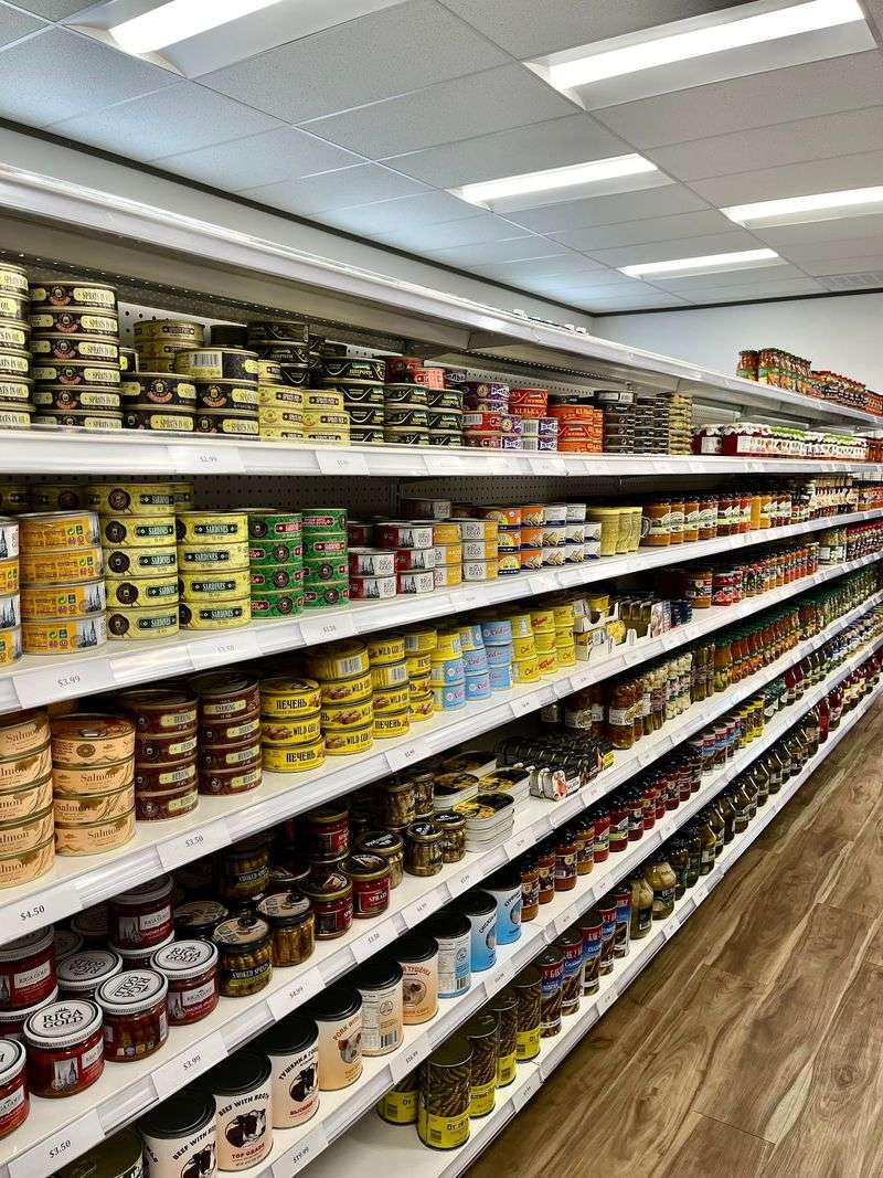 Cabbage Rolls, Kotleti, And Plov Waiting In The Deli