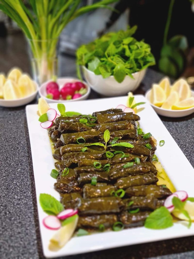 Mezze and Mooore, San Francisco: Lemony Grape Leaves Done Right