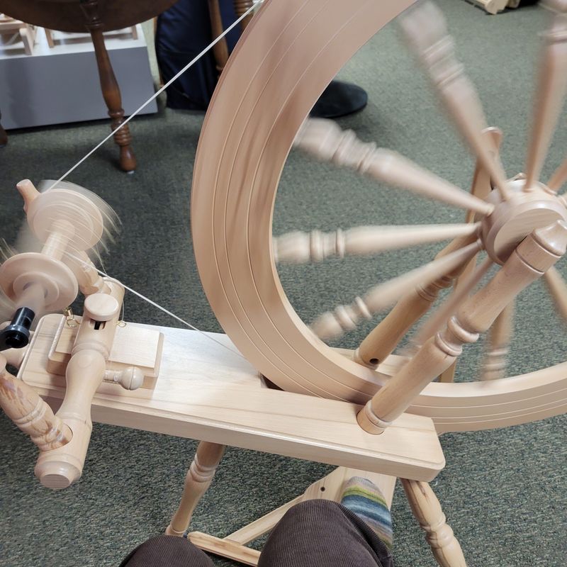 Yarn Lovers Lose An Afternoon Inside This Idaho Fiber Shop Where Hand-Dyed Skeins Fill Every Wall - Decor Hint Spinning Wheels, Roving, And A Room For Both