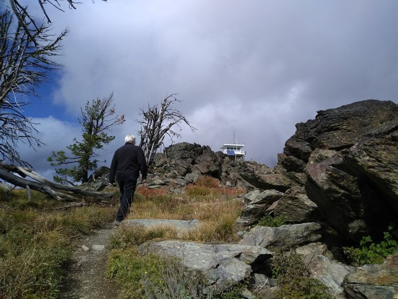 The Fire Lookout Where Someone Might Wave You In
