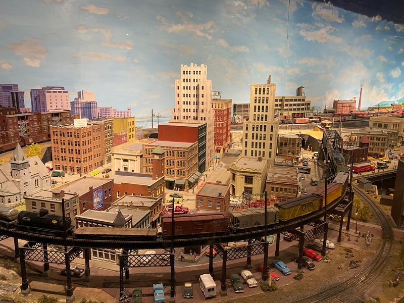 Tiny Trains, Big Details, And A Recreated Railroad Town