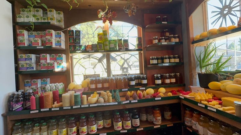 A Juice And Smoothie Bar Inside The Store