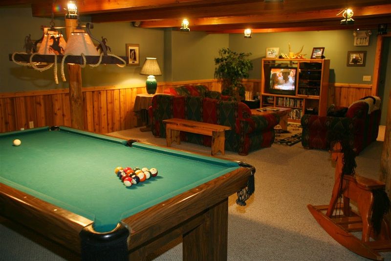 The Lodge Comes Loaded With Games, Themed Rooms, And A Hot Tub