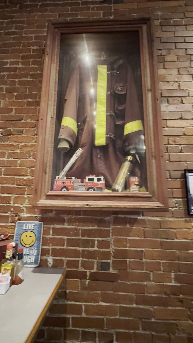 Walls Full Of Firefighter Memorabilia Worth A Slow Look