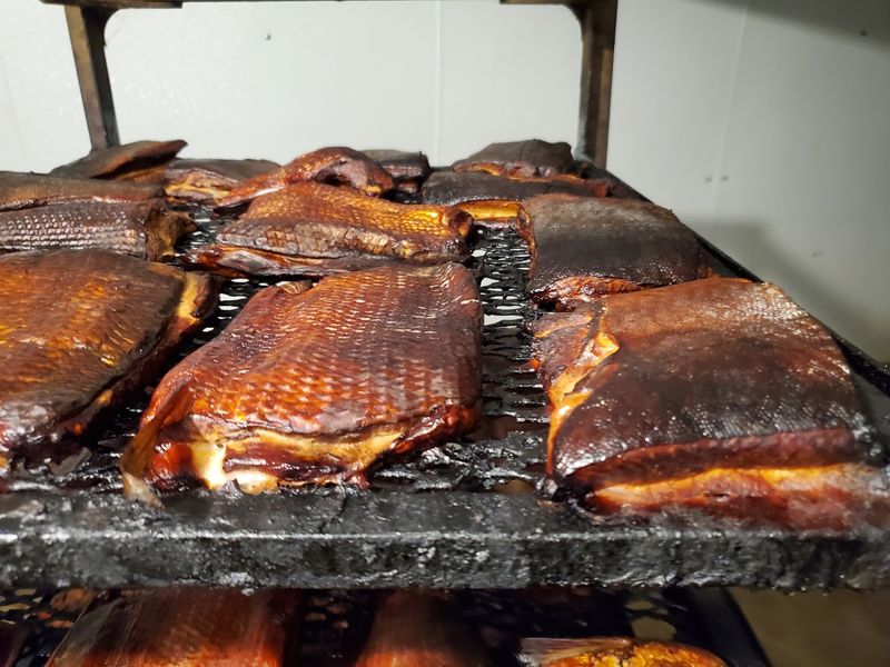 10 Michigan Spots For Fresh Smoked Fish That Locals Treat Like A Tradition - Decor Hint Bay Port Fish Co, Bay Port